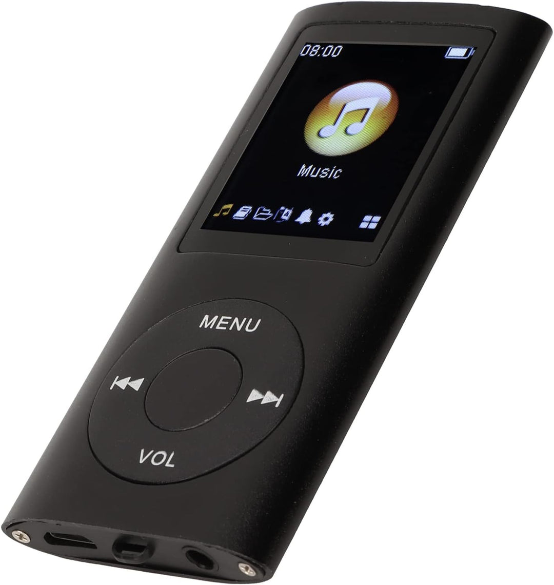 MP3-Player, Musik-Player mit 1,8-Zoll-LCD-Bildschirm, USB-Anschluss, Schlanker, Klassischer Digitale
