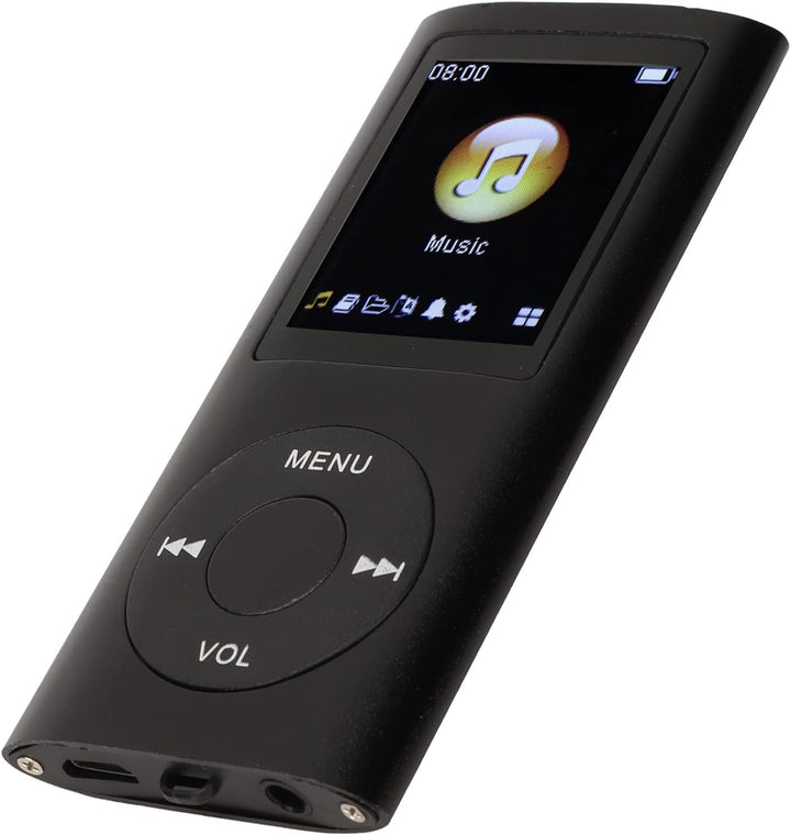 MP3-Player, Musik-Player mit 1,8-Zoll-LCD-Bildschirm, USB-Anschluss, Schlanker, Klassischer Digitale