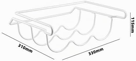 1 Stück Universal Kühlschrank Flaschenhalter für 3 Flaschen für grosse Kühlschränke, Universal-Flasc