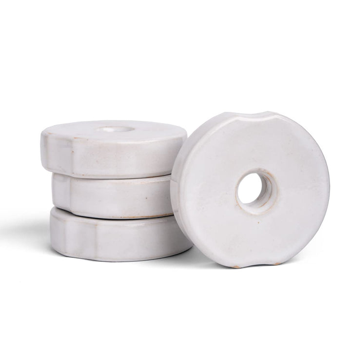 SOFTCOREFOOD Beschwerungsstein 8 cm/ - 4 STÜCK - für Bügelglas/Sauerkraut herstellen/Kimchi und Gemü