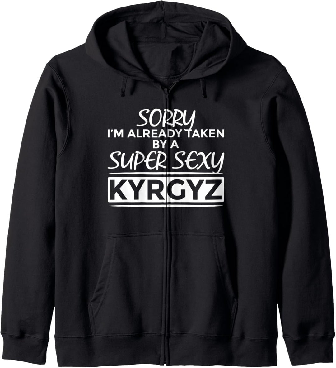 Bereits von Super Sexy Kirgisisch eingenommen Kapuzenjacke