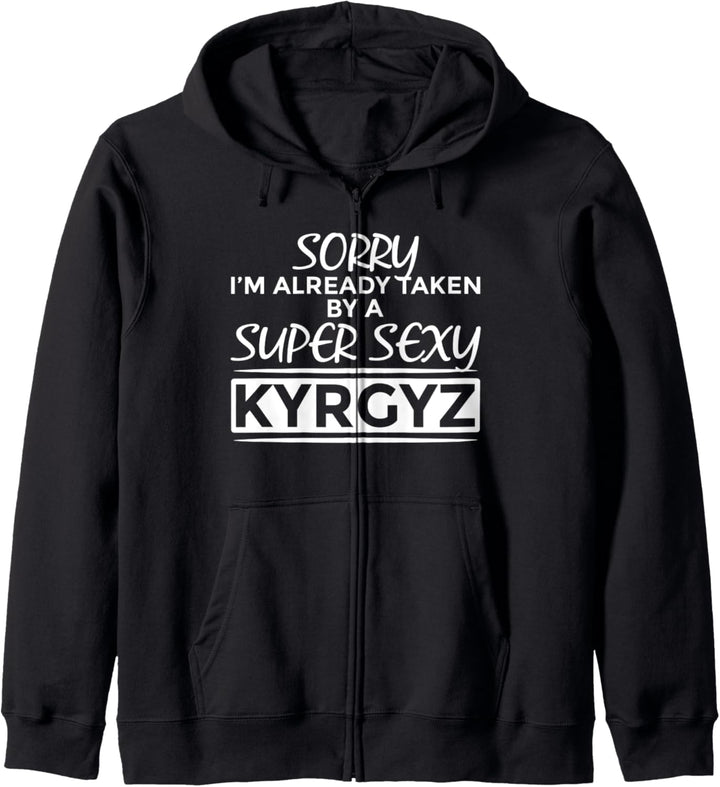 Bereits von Super Sexy Kirgisisch eingenommen Kapuzenjacke