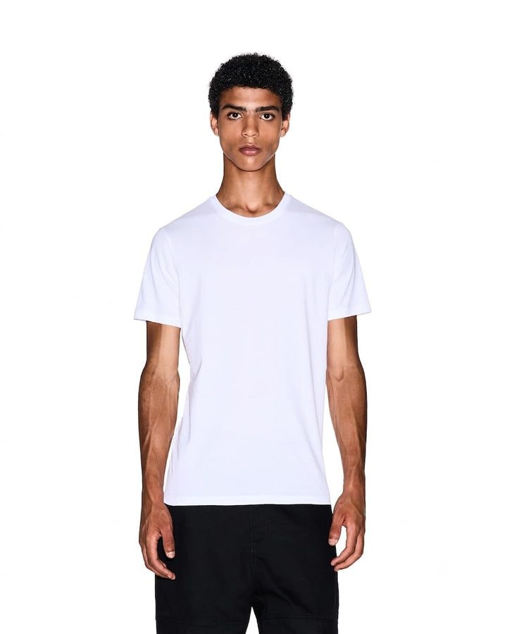 Armani Exchange Herren Pima Small Logo T-Shirt L Weiss, L Weiss