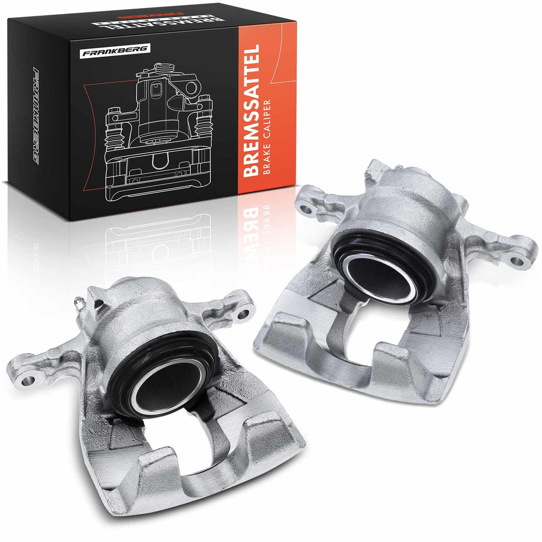 Frankberg 2x Bremssattel Bremszange Vorne Links Rechts Kompatibel mit Corsa C F08 F68 2000-2009 Cors