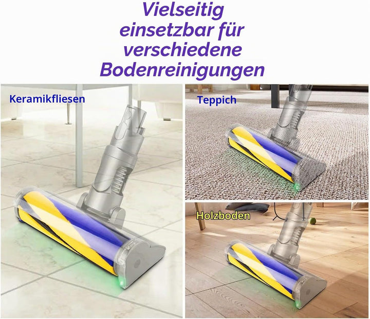 Ersatz-Bürstenwalze Kompatibel mit Dyson V15 Detect Slim, Absolute, Total Clean, Extra Staubsauger –