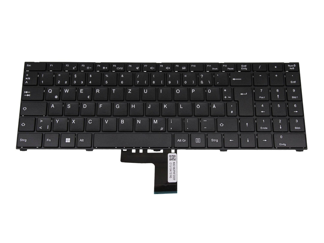 IPC-Computer Medion 40081815 Original Tastatur DE (deutsch) schwarz/schwarz für Akoya E15410, ECS El