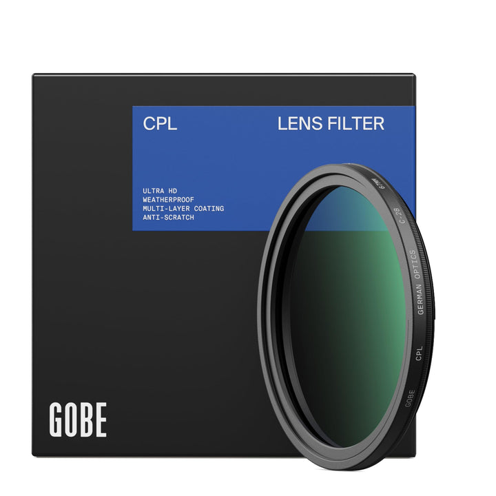 Gobe 72 mm Polfilter (Polarisationsfilter) CPL (3Peak) 72mm, 72mm