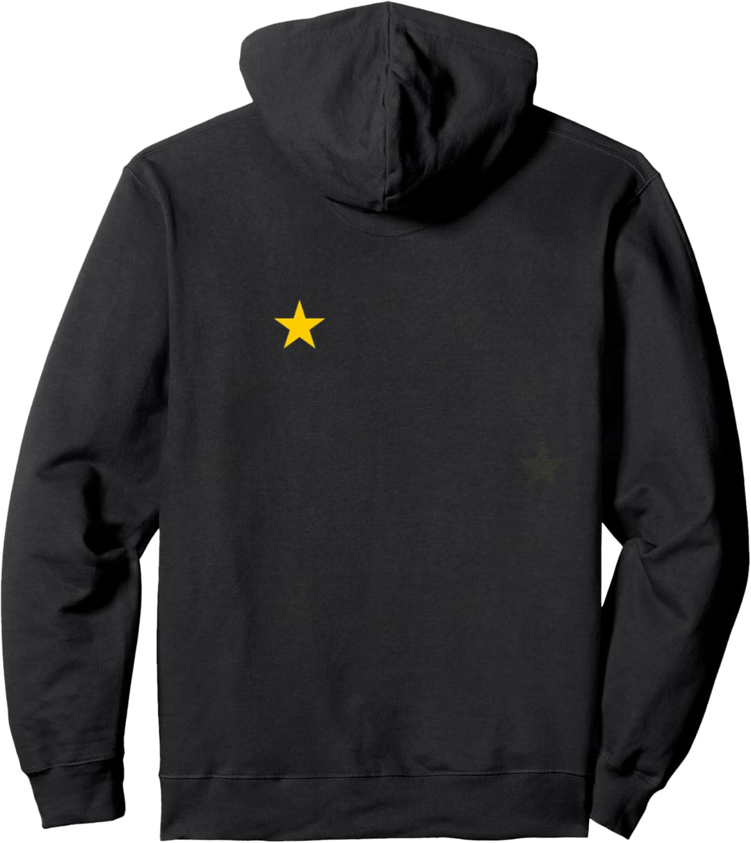 Sterne Fahne Fehlender Stern Rücken Hinten Vorne Brust Fahne Pullover Hoodie