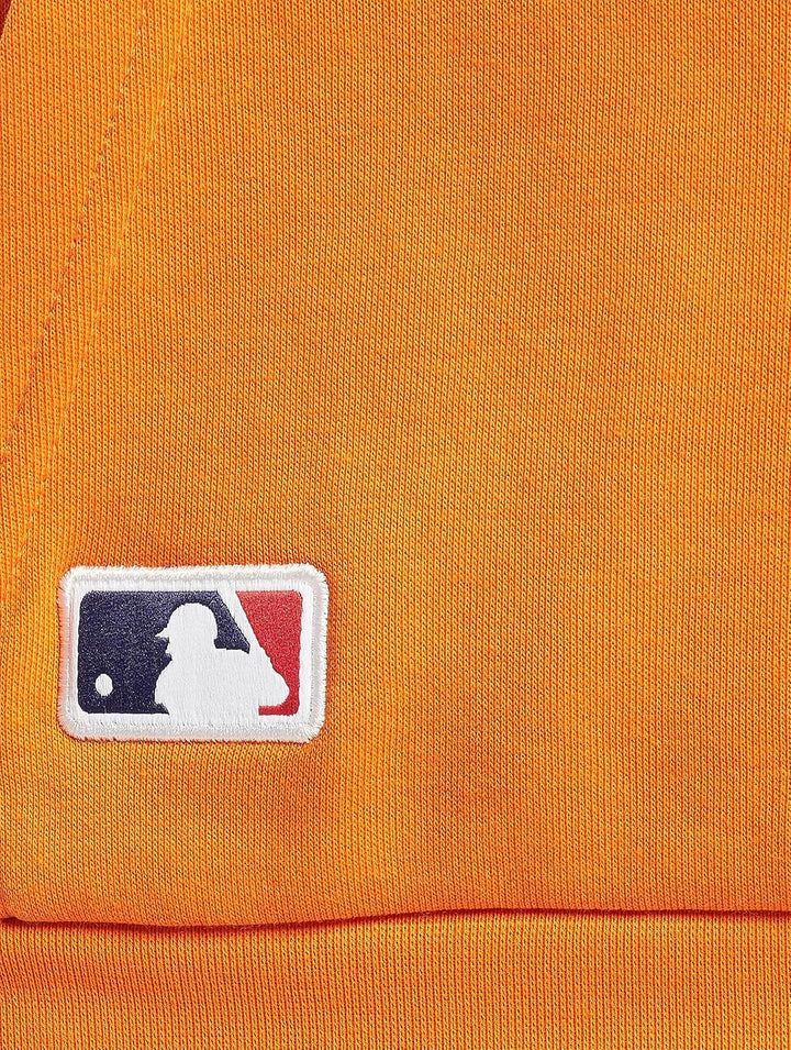 New Era Herren MLB Seasnl Team Logo Hoody Neyyan Sorwhi Sweatshirt L Blau (Bright Orange)