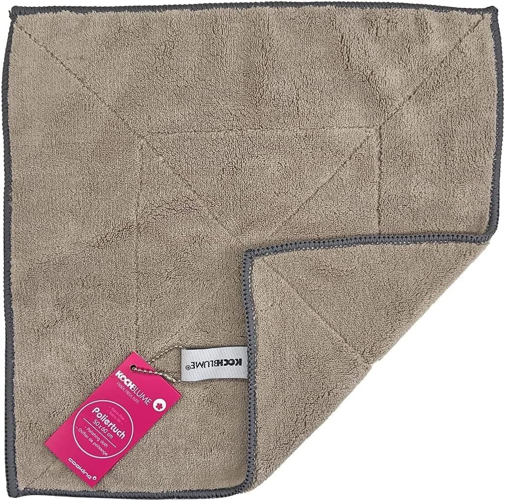 Kochblume Microfasertuch Farbmix Set 4-8-12er Set | Microfasertuch Putztuch 30 x 30cm | Aufnahmefähi