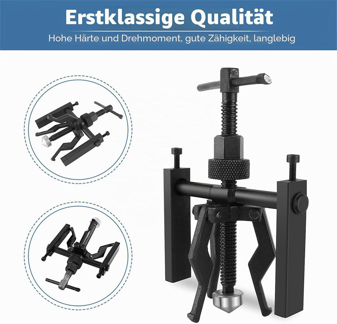 Pilot Innenlagerabzieher, 3 Backen Innenlagerabzieher Getriebeabzieher Heavy Duty Automotive Machine