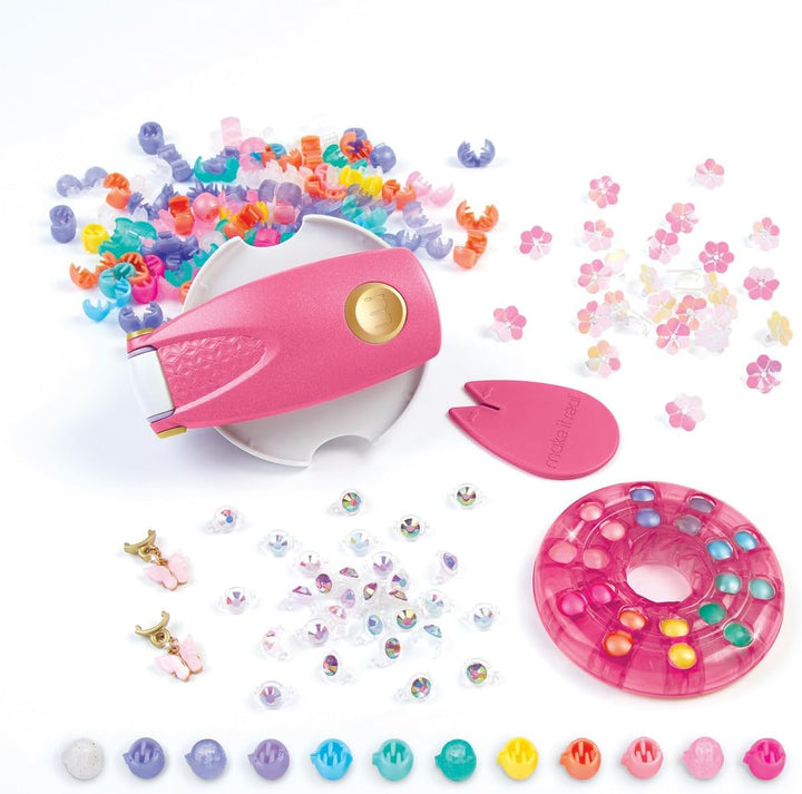 Make It Real 2901760 Snap n Glam Haarstyling-Set, DIY Styling-Kit, wiederverwendbare Haarperlen zum