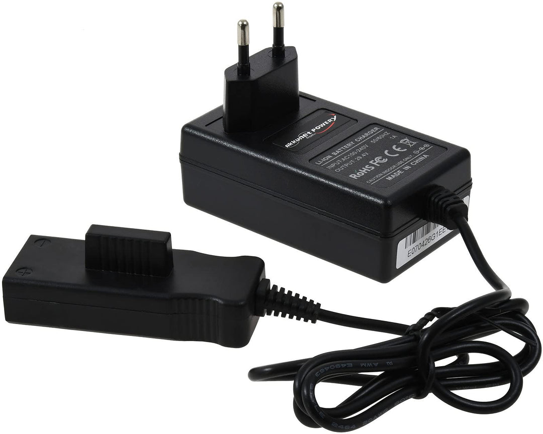 Ladegerät für Gardena Spindelmäher 380 Li, 29,4V