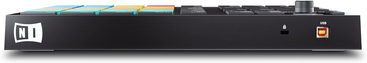 Native Instruments Maschine Mikro Mk3, USB MIDI Controller Drum Pad mit 16 Pads und Massive, Monark