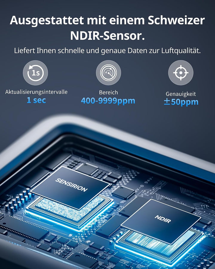 SwitchBot E-Ink Wetterstation Set mit CO2-Monitor und 7,5 Zoll WLAN-Display