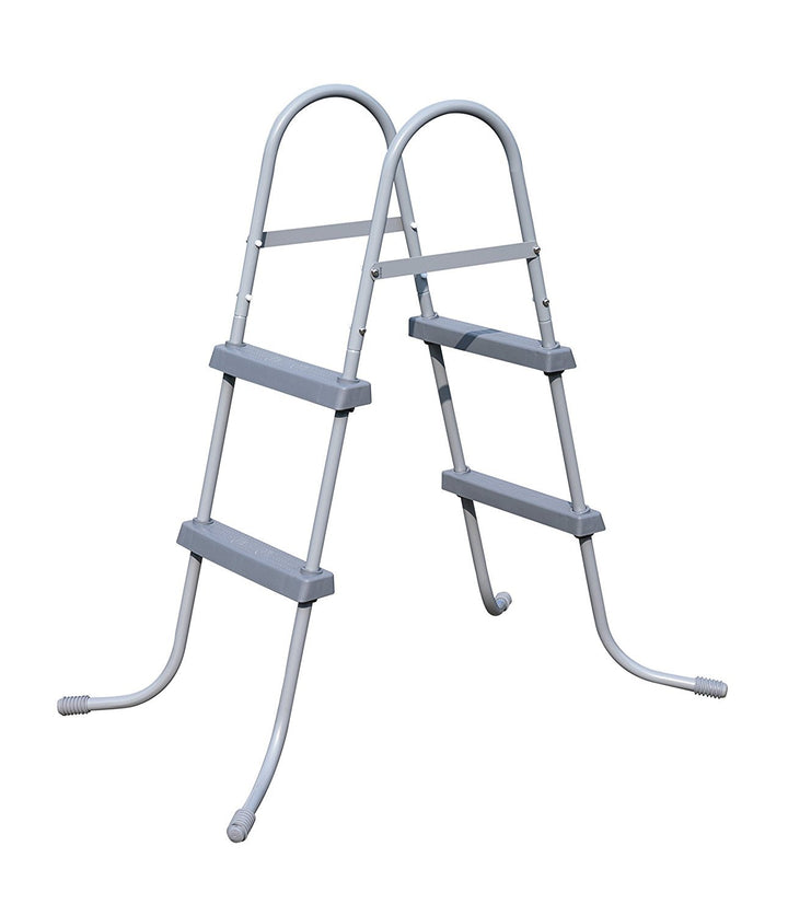 Bestway Poolleiter Pool Leiter Sicherheitsleiter 2 Stufen 76 bis 84cm Ultra-Frame Quick-Up Poolzubeh