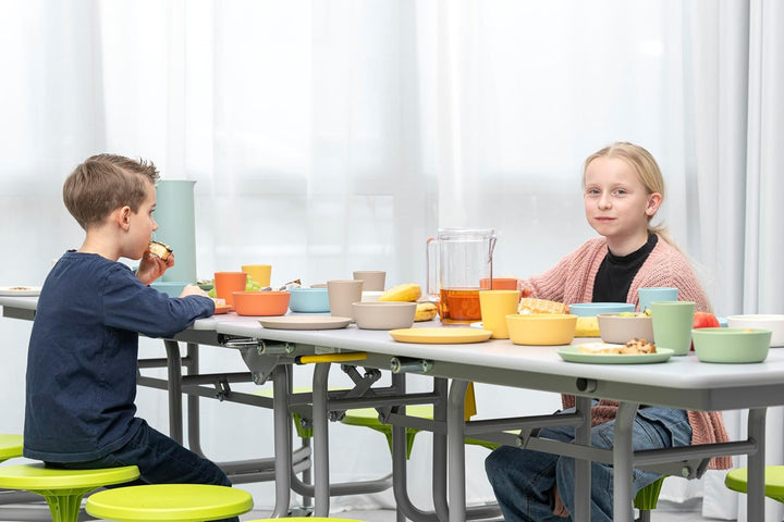 Betzold Geschirr-Set, 36-teilig Gelb, Gelb
