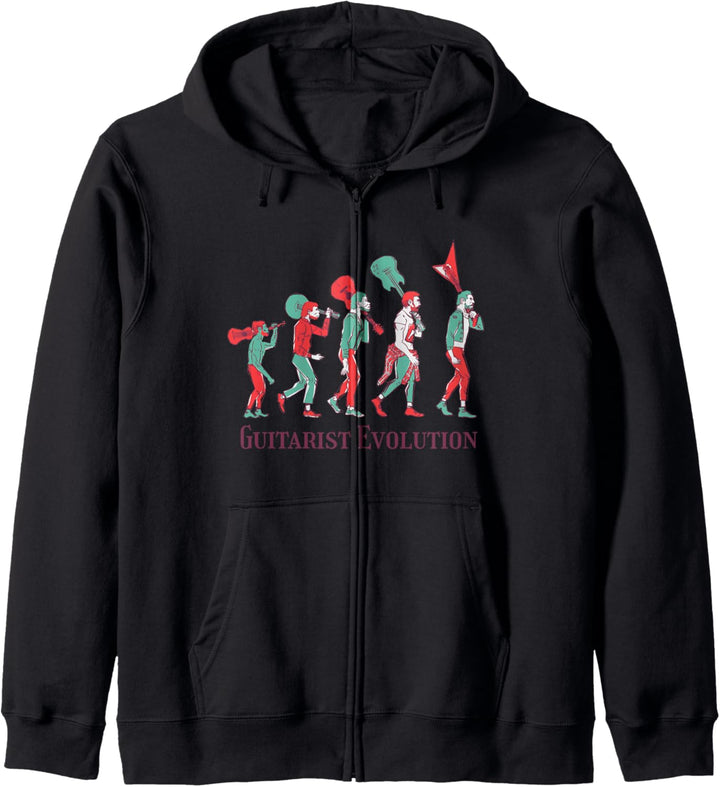 Evolution Gitarrist Kapuzenjacke