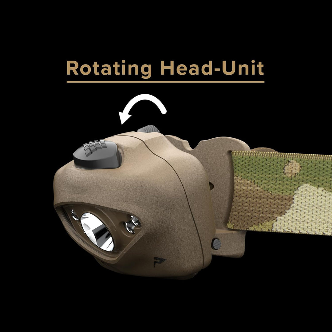 Princeton Tec VIZZ TAC RGB+IR 420 Lumen Multicam, Multicam