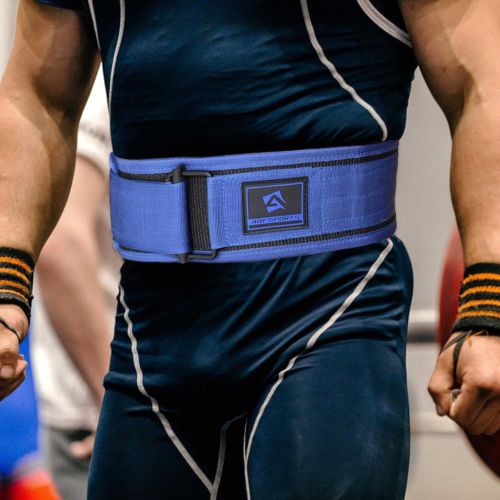 AQF Gewichthebergürtel, 4"/10.2cm Autolock Nylon Gürtel, Functional Training Bodybuilding Fitness Gü