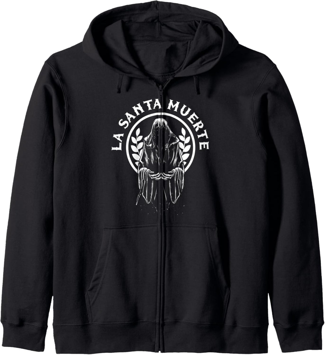 Santa Muerte Mexiko Calavera Skelett Totenkopf Tod Mexikaner Kapuzenjacke