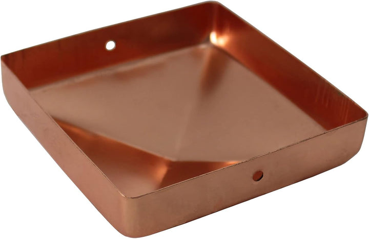 Baumarktplus 25 Stück Pfostenkappe Pyramide Kupfer 10x10 cm 101 x 101 mm Pyramide, 101 x 101 mm Pyra