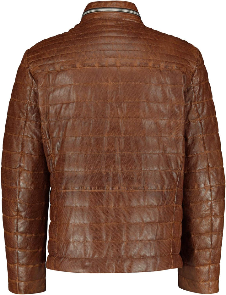 MILESTONE Herren Lederjacke Terenz 48 Cognac, 48 Cognac