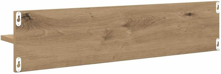 vidaXL Wandregale 4 pcs Artisan-Eiche 80 x 11,5 x 18 cm Holzwerkstoff, Wohzimmer Stauraum, Moderne W