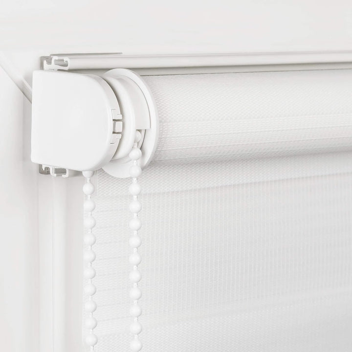 ROLLMAXXX Duo-rollo Doppelrollo Klemmfix ohne Bohren (90 x 220 cm, Braun) 90 x 220 cm Braun, 90 x 22