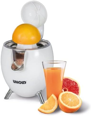 Unold 78130 Citrus Juicer Power Juicy White Elektrische Entsafter und Entsafter, mehrfarbig, einziga