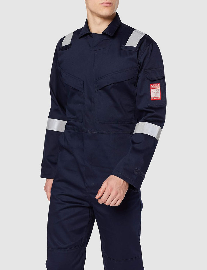 Portwest Leichter, antistatischer Overall 280 g, Grösse: S, Farbe: Marine, FR28NARS Navy S, Navy S