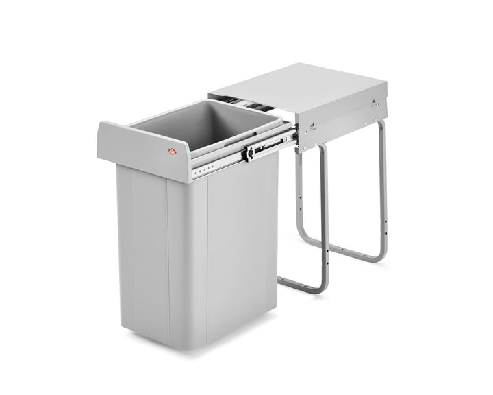 WESCO Abfallsammler, Metall, Grau, 26 x 47 cm 26 x 47 x cm, 26 x 47 x cm