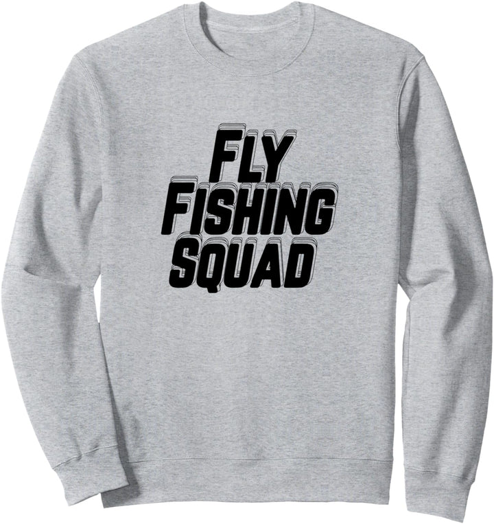 Fly Fishing Squad Team Fliegenfischer Sweatshirt
