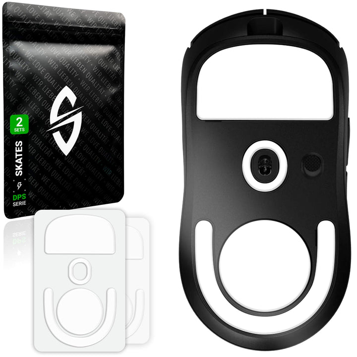 SensoryBoost DPS Glides (2er Set) kompatibel mit Logitech G PRO X Superlight 2 - Ultra Schnell, Abge