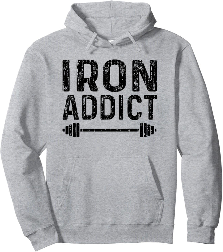 Iron Addict - Workout Pullover Hoodie