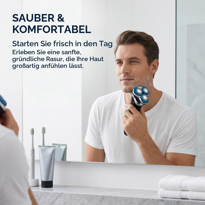 Ersatzscherkopf SH71/SH91 kompatibel mit Philips Rasierer Serie 5000 &amp; 7000
