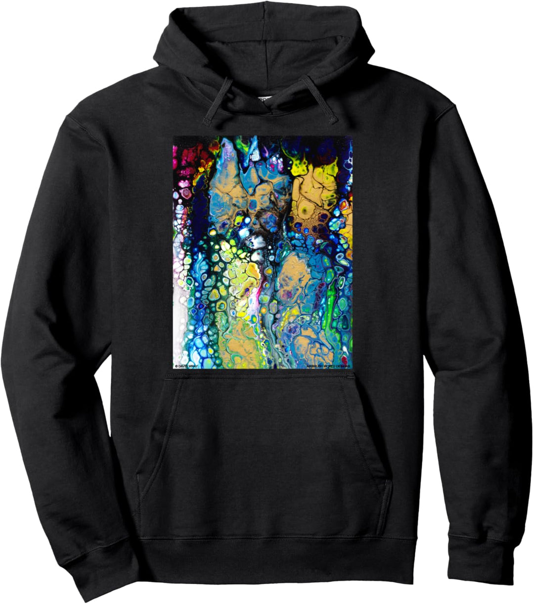 Buntes abstraktes Ölgemälde-Künstler-Neuheits-Geschenk Pullover Hoodie