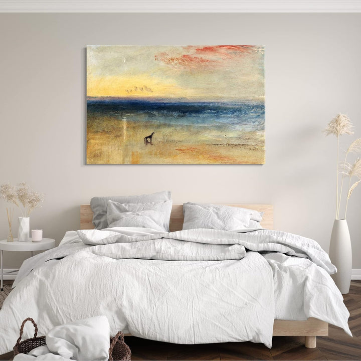 Printed Paintings Leinwand (80x60cm): William Turner - Dawn After The Wreck 80x60 cm, 80x60 cm