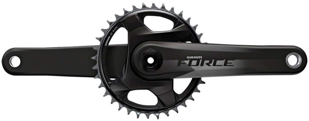 Sram Force 1 AXS 1x Kurbelgarnitur Dub Spindel D1 175mm, 175mm