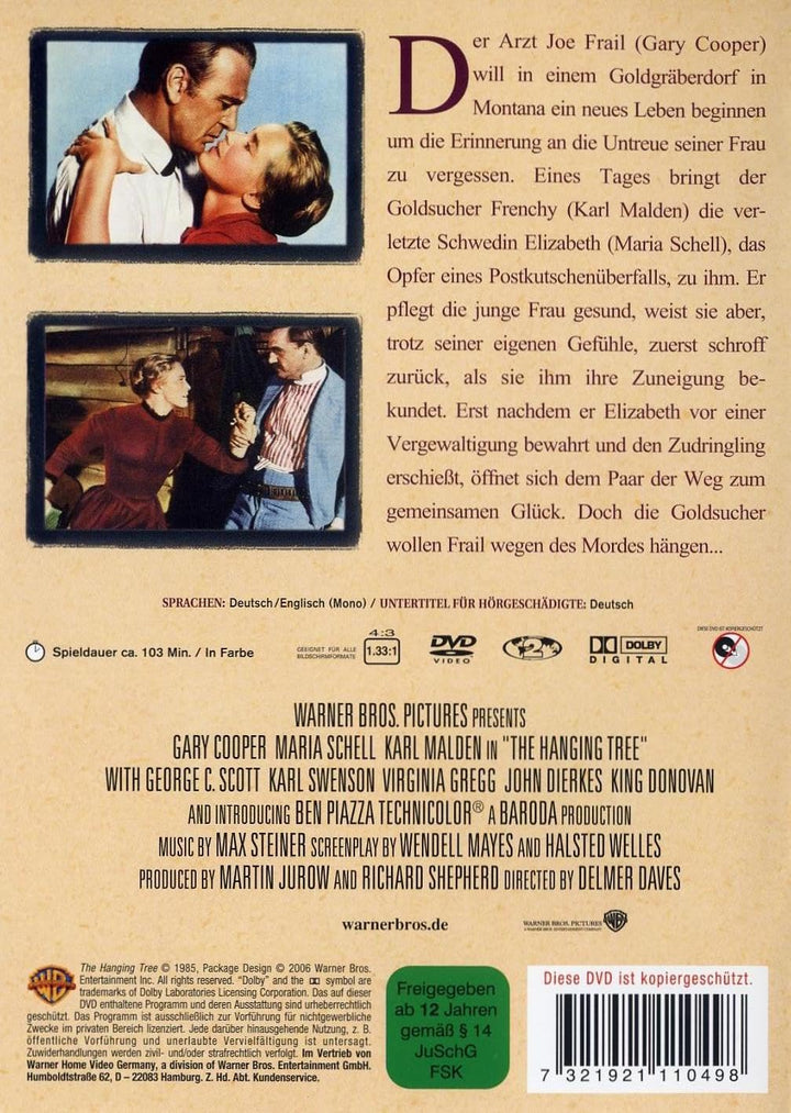 Der Galgenbaum, DVD