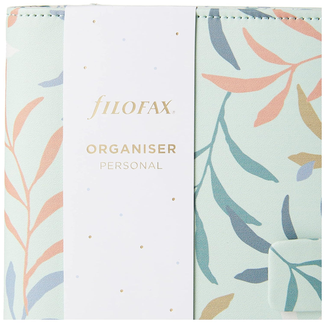Filofax Botanical Personal Organiser Mint, Mint