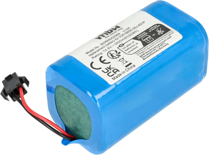 vhbw Akku Ersatz für Eufy 4INR/19/66