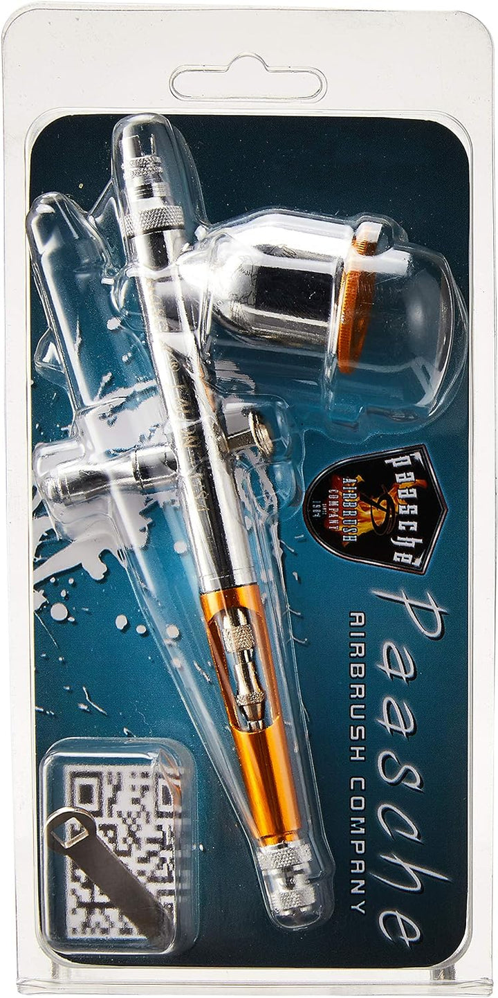Paasche Airbrush Double Action Feed Airbrush, Mehrfarbig 19.05 x 5.08 x 7.62 cm, 19.05 x 5.08 x 7.62