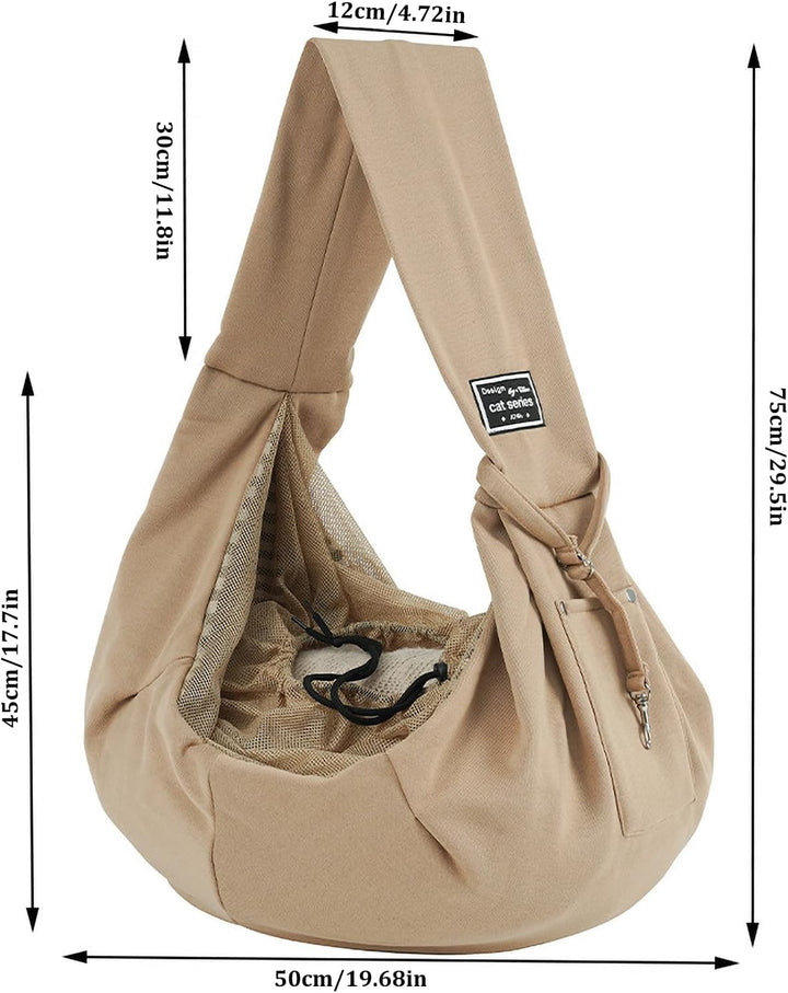 Kleine Hundetasche, Welpentragetasche, Haustier-Tragetasche, Schultertrage, Hände, Hundetragetasche,