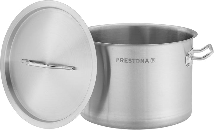 TECHNICA Prestona Topf Induktion 9 l – Kochtopf ⌀250 mm mit Deckel 9 Liter, 9 Liter
