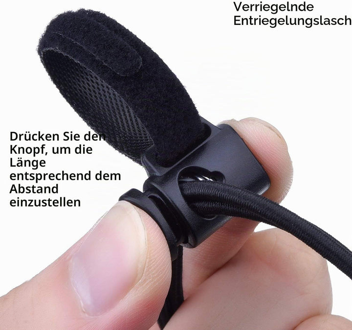 Mudder Hintergrund Klammer Halter für Foto Video Studio, 12 Stück, Schwarz