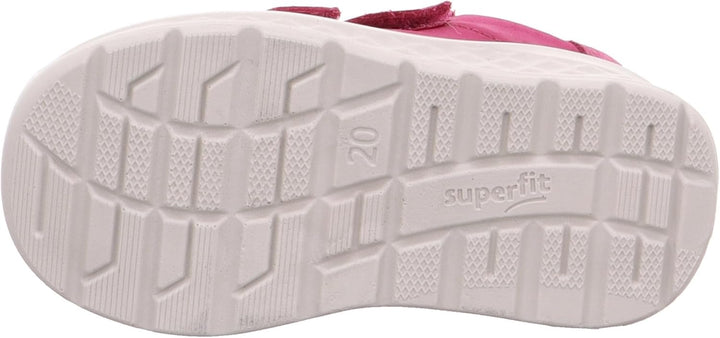 Superfit Mädchen Breeze Lauflernschuh, Pink Gelb 5510