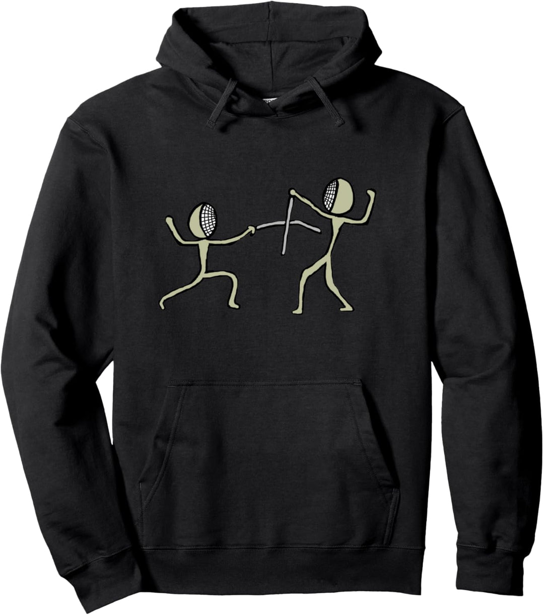 Fencing Pullover Hoodie