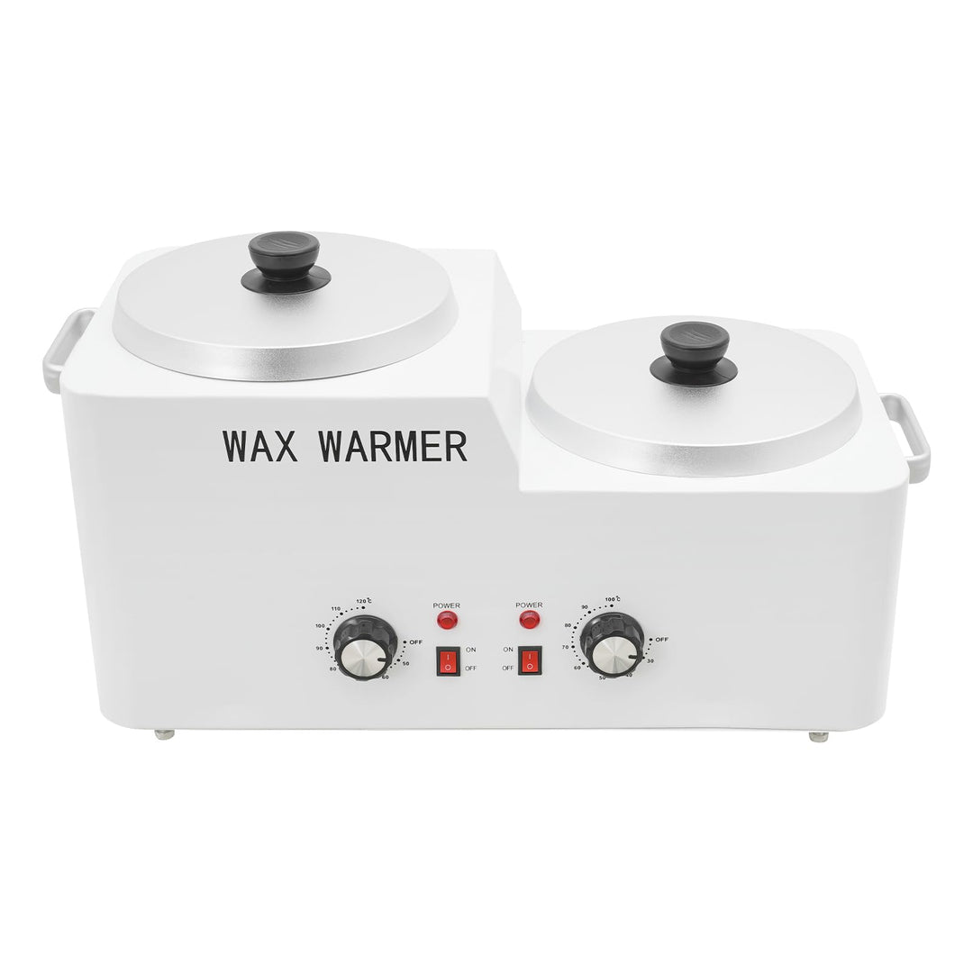 9L Wachsschmelzer,50x24x25cm Double Pot Wax Heater Maschine,600W Haarentfernungs Wachsheizung,Wachst