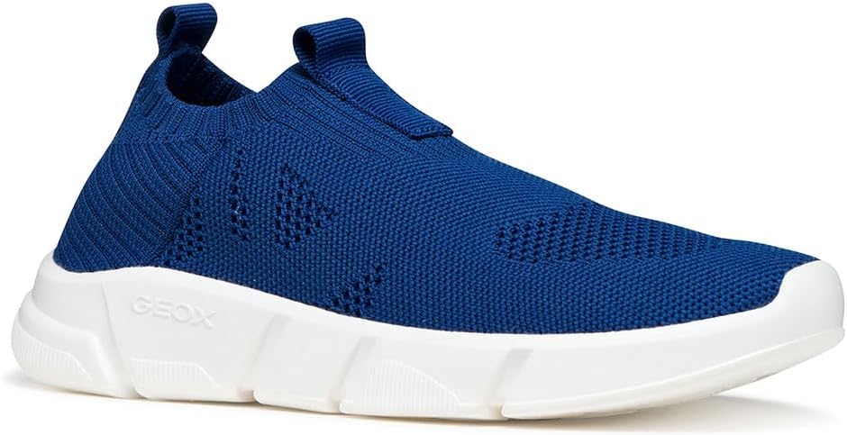 Geox Jungen J Aril Boy A Sneakers 28 EU Dk Avio, 28 EU Dk Avio